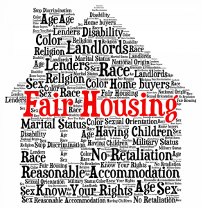 What is Fair Housing? Word Image