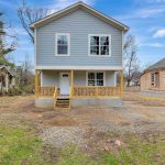 805 48th St N, Birmingham, AL. New Construction house with gray siding and large front porch